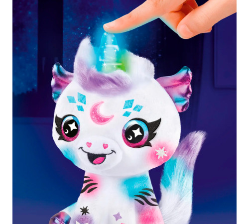 canal toys air028 set creativ "airbrush plush" unicorn cosmic cu corn strălucitor