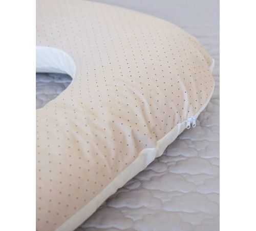 veres 301.15.02 pernă pentru gravide &icirc;n formă de u (140х75 cm.) bej\buline