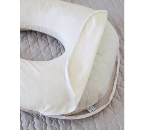 veres 301.15.02 pernă pentru gravide &icirc;n formă de u (140х75 cm.) bej\buline