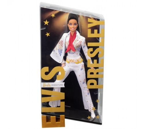 barbie gtj95 păpușă de colecție "elvis presley"