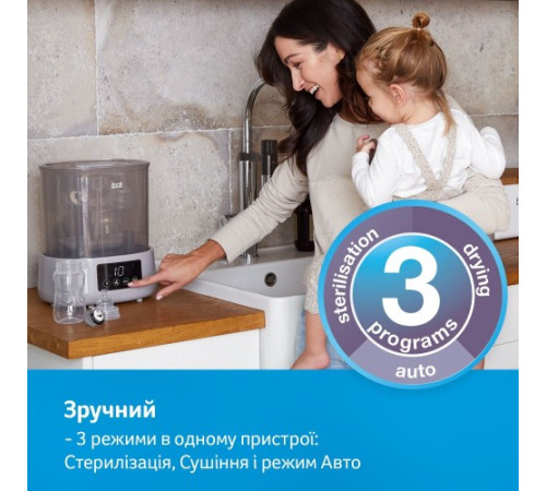 lovi 12/209 sterilizator electric cu aburi și uscare