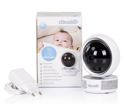  chipolino vibefnc102501bw wi-fi smart камера "neocam 1"