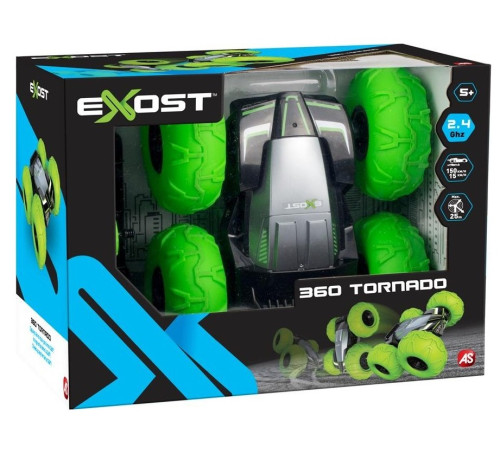  exost 7530-20261 Машина на радиоуправлении "tornado 360" зелёный