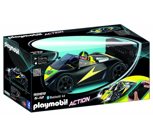 PlayMobil 9089 Игровой набор "Радиоуправляемый Турбо-гонщик" playmobil 9089 Игровой набор "Радиоуправляемый Турбо-гонщик"