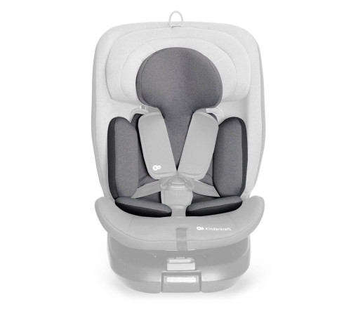 kinderkraft Автокресло i-360 i-size гр. 0/1/2/3 (40-150 см.) серый