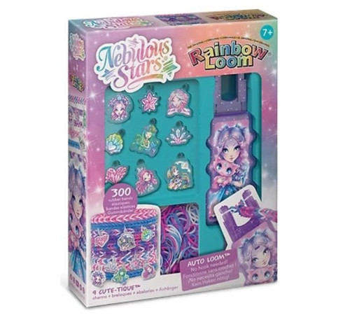 nebulous stars 11032 set pentru crearea brățărilor cu talismane "rainbow loom"