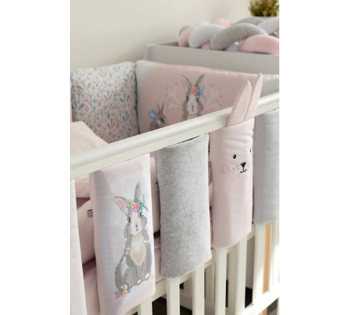veres 217.12 Постельное бельё "summer bunny pink" (6 ед.)