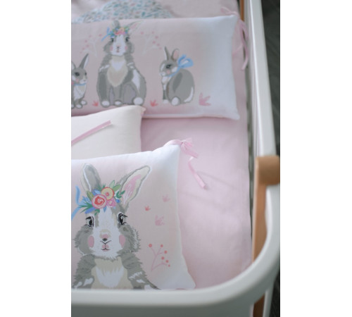veres 217.12 Постельное бельё "summer bunny pink" (6 ед.)