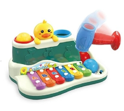 Jucării pentru Copii - Magazin Online de Jucării ieftine in Chisinau Baby-Boom in Moldova 74857 jucărie muzicală "xilofon cu ciocănel"