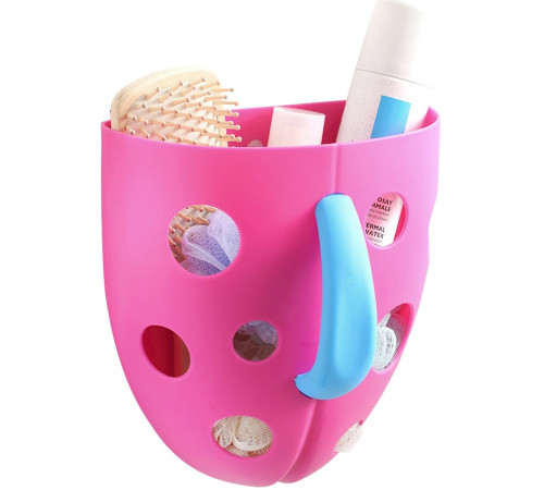  chipolino Ёмкость для купальных игрушек szbat0223pi розовая