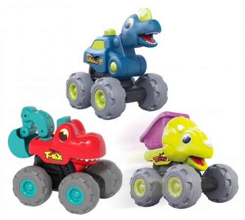 hola toys a7973abc set de 3 mașini "dino"