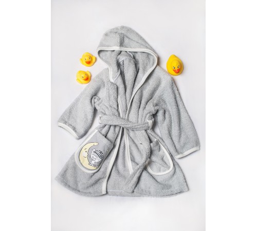 Dormi Baby Детский халат в асс. (серый/розовый/белый) dormi baby Детский халат в асс. (серый/розовый/белый)