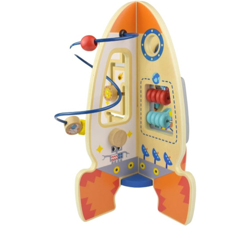 tooky toy tk333 jucărie din lemn "rachetă"
