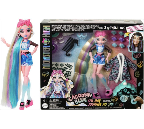  monster high hky69 păpușa lagoon blue