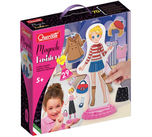 Quercetti 2925 Set de joc Magnetic Fashion "Anna"  quercetti 2925 set de joc magnetic fashion "anna"