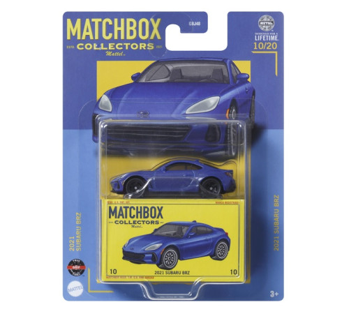 matchbox gbj48 Коллекционная машинка "premium collectors" (в асс.)