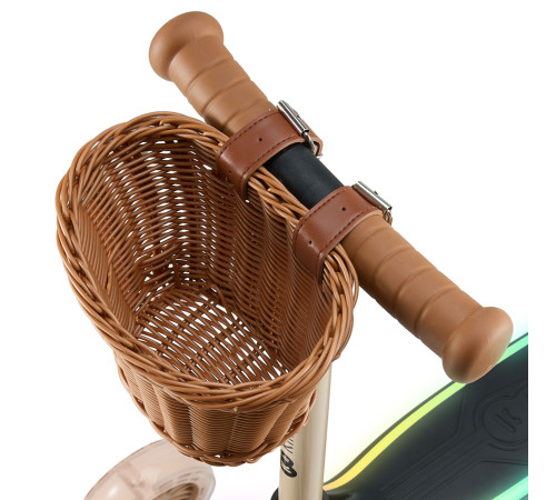 kinderkraft led trotinetă "raket" (bej)