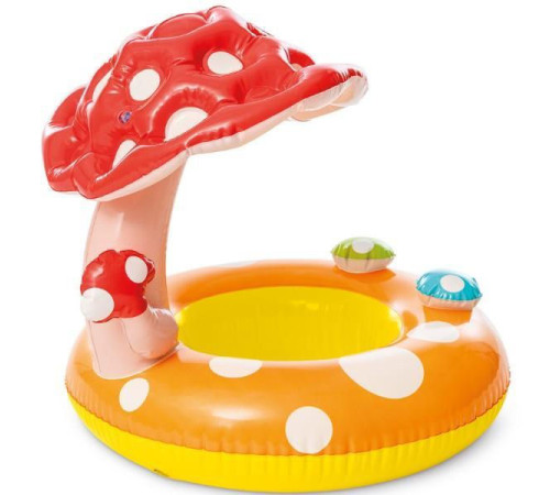 intex 56574 colac de înot gonflabil "ciupercă" cu baldachin (12-24 m)