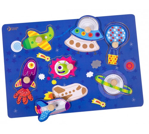 Classic World 3616  Деревянные пазлы "Космос"  classic world 3616  Деревянные пазлы "Космос"