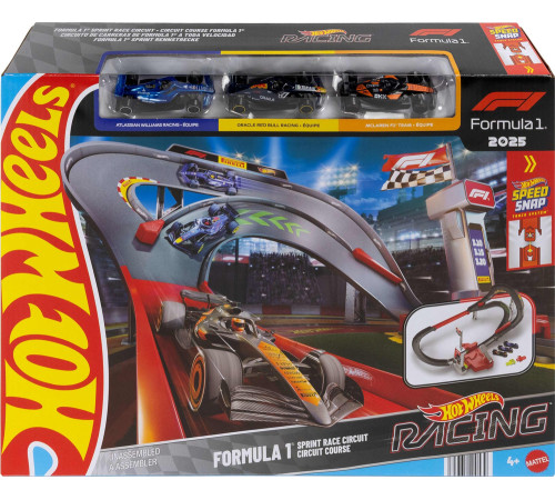 Детский&nbsp;магазин в Кишиневе в Молдове hot wheels jnn32 Игровой набор "racing formula 1 sprint race circuit" с 3 машинками