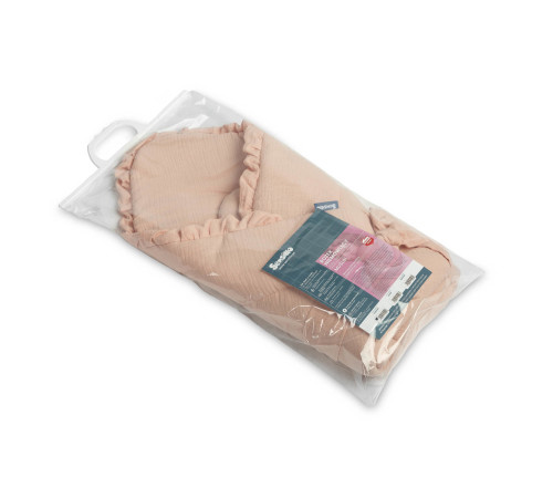 sensillo-42650 Двусторонний конверт для новорождённых "muslin icing" (75x75 см)