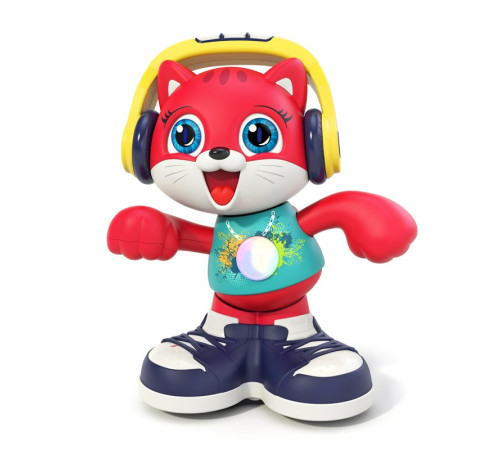 hola toys 721 Интерактивная игрушка "Танцующий котик"