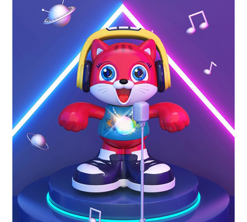 hola toys 721 Интерактивная игрушка "Танцующий котик"