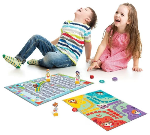 as kids 1029-64071 joc magnetic de societate pentru copii 2 &icirc;n 1 "happihobbi" 