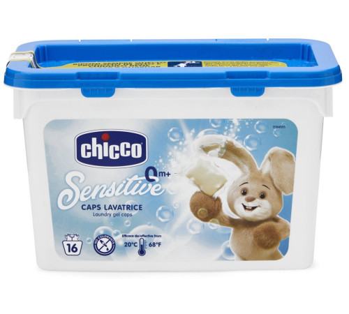  chicco sensitive capsule pentru rufe (16 buc.) 010104