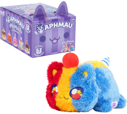 aphmau 6027a jucărie de pluș surpriză meemeow s7 (15 cm)