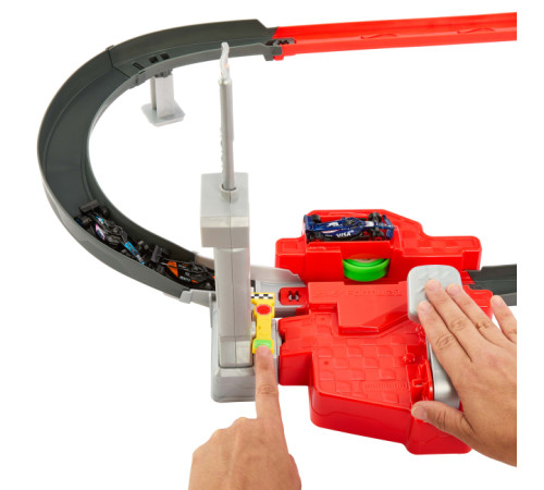 hot wheels jdy15 set de joacă "pistă de curse formula 1"