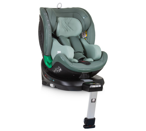 chipolino scaun auto "i-size isofix maximus" stkmm02404pg (40-150 cm.) verde