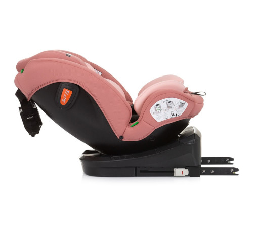 chipolino scaun auto "i-size isofix 360 volare" stkvlr02405fl (40-150 cm.) flamingo