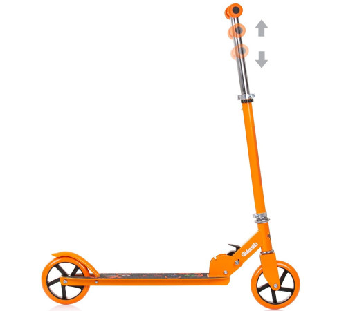 chipolino Самокат "sharky" (6+) dssha0234or orange