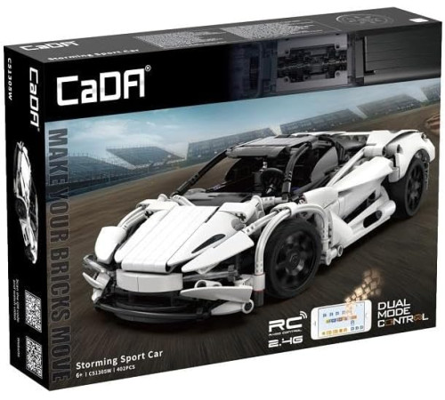  cada c51305w Машина на радиоуправлении "storming sport car" (402 дет.)