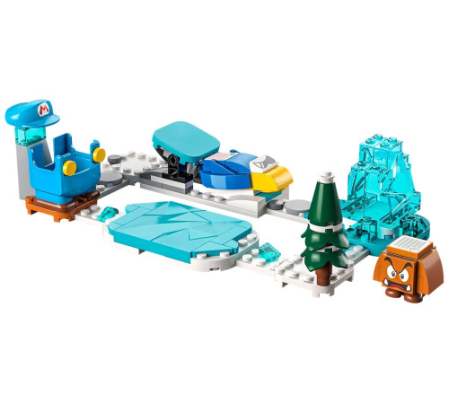 lego super mario 71415 Конструктор "Костюм Ледяного Марио и набор расширения frozen world" (105 дет.)