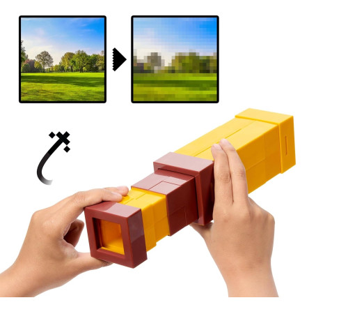 minecraft jlk64 Детский пиксельный подзорный телескоп minecraft