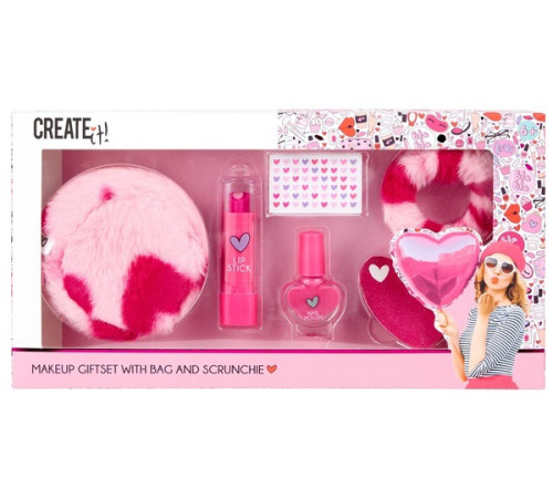 Детский магазин в Кишиневе в Молдове Create it 84592 Набор детской косметики "Love"Сердечки   create it 84592 Набор детской косметики "love"Сердечки