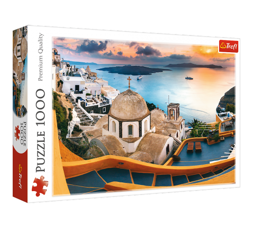  trefl 10445 puzzle "fabulosul santorini" (1000 el.)