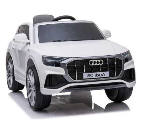 JJ2066/1 Mașinuță electrică Audi Q8 (alb)  jj2066/1 mașinuță electrică audi q8 (alb)