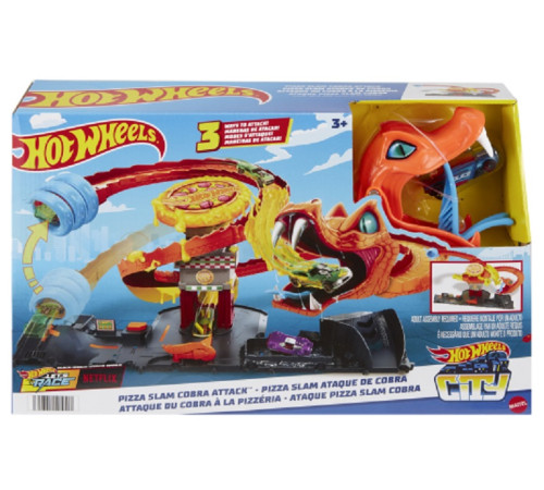  hot wheels htn81 setul de joc "atacul cobra"