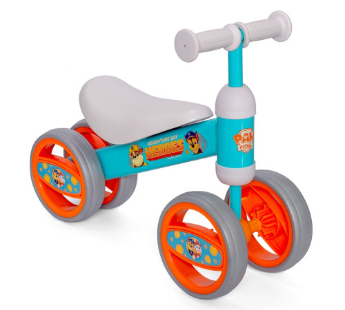  seven 34078 bicicletă de echilibru cu 4 roți "paw patrol boys"