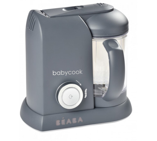 beaba 4260 robot de gătit cu abur şi blender "babycook solo" gri inchis