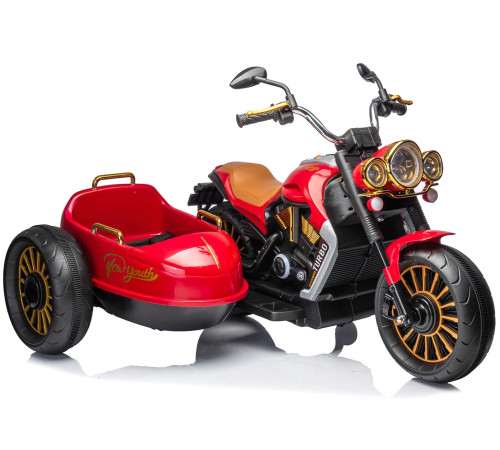 chipolino motocucleta electrica "duo tron" elmdt02303re red