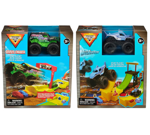 Детский магазин в Кишиневе в Молдове spin master 6071189 Игровой набор для трюков "monster jam" (1:72) в асс.