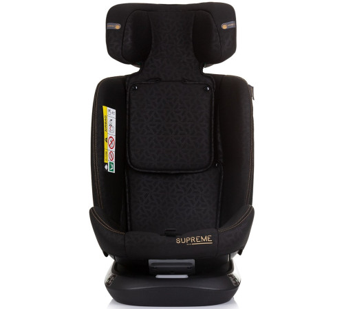 chipolino scaun auto "i-size supreme" stksu02401ob  (40-150 cm.) negru