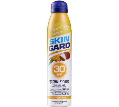  careline skin gard Защитный прозрачный спрей "Ананас-Личи" spf30 (200 мл.) 964671