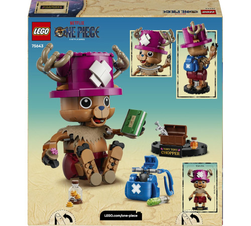 lego one piece 75643 constructor "tony tony chopper" (577 el.)