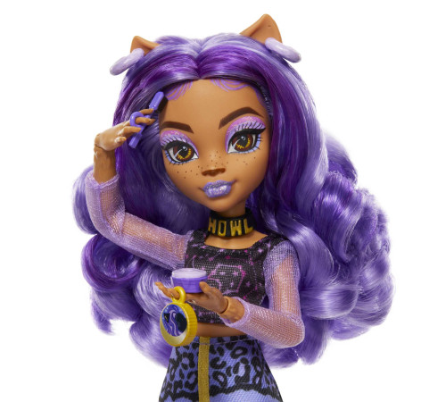 monster high hnf74 papusa "claudine wolfe"