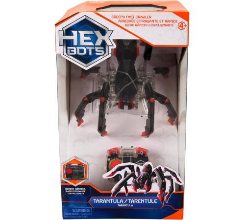  spin master 6073796 robot-păianjen interactiv cu telecomandă "hex bots: tarantul"